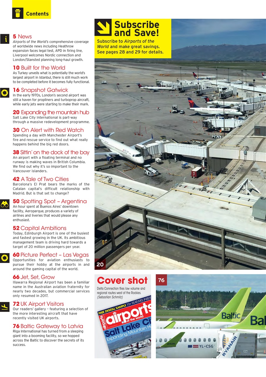 Airports of the World Preview Pages