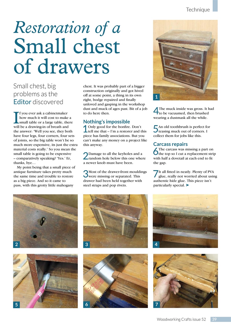 Woodworking Crafts Magazine Preview Pages