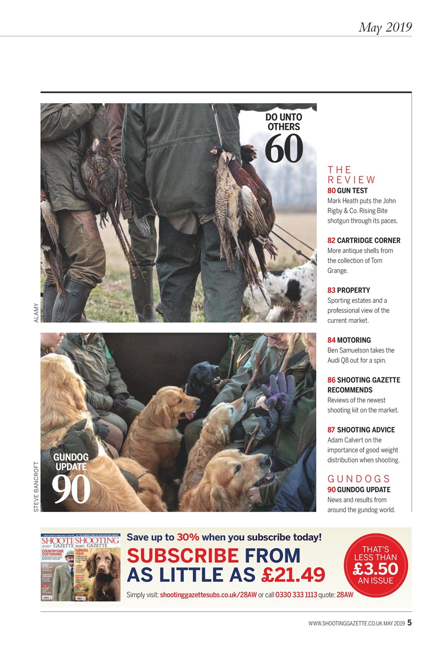 Shooting Gazette Preview Pages