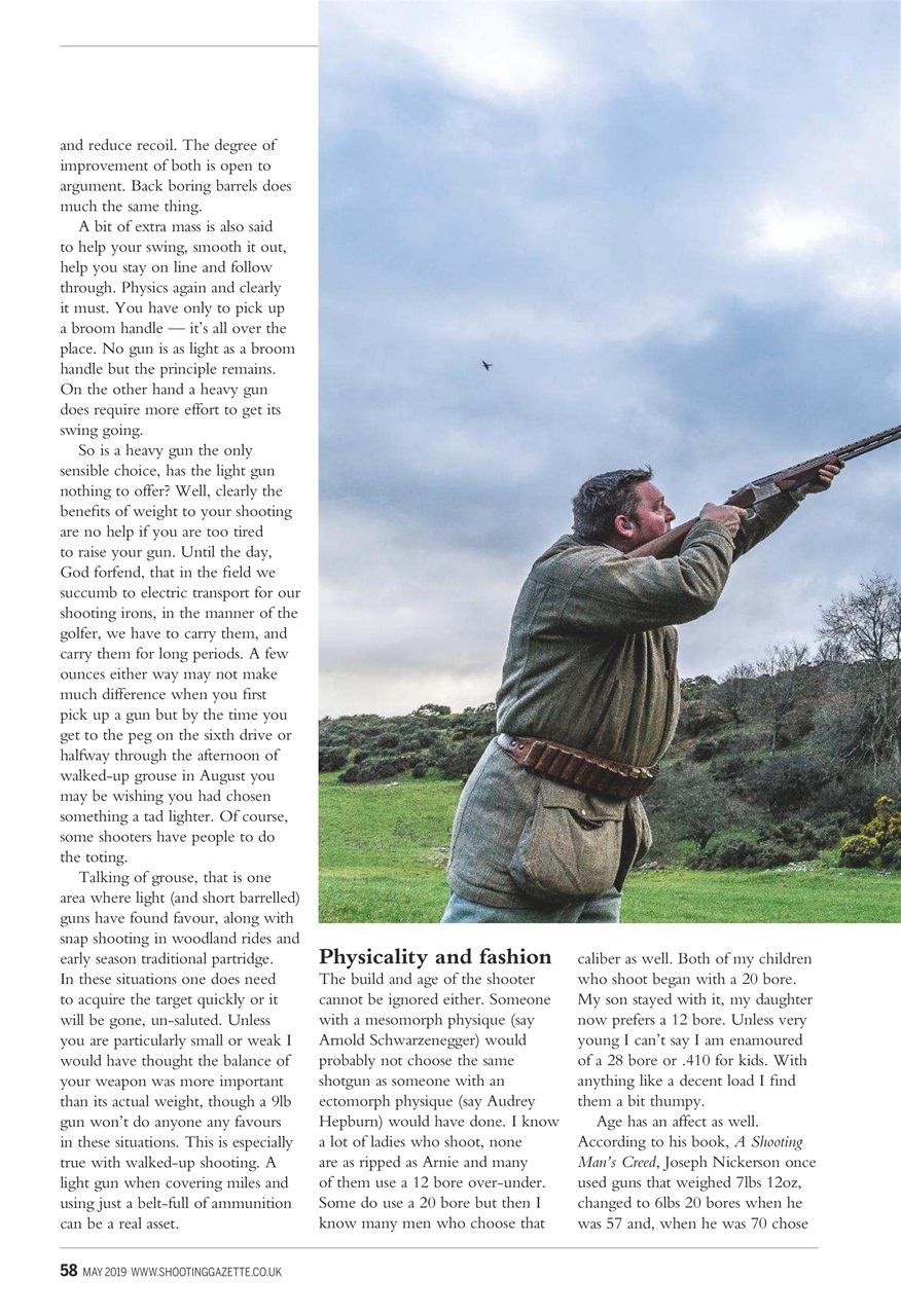 Shooting Gazette Preview Pages