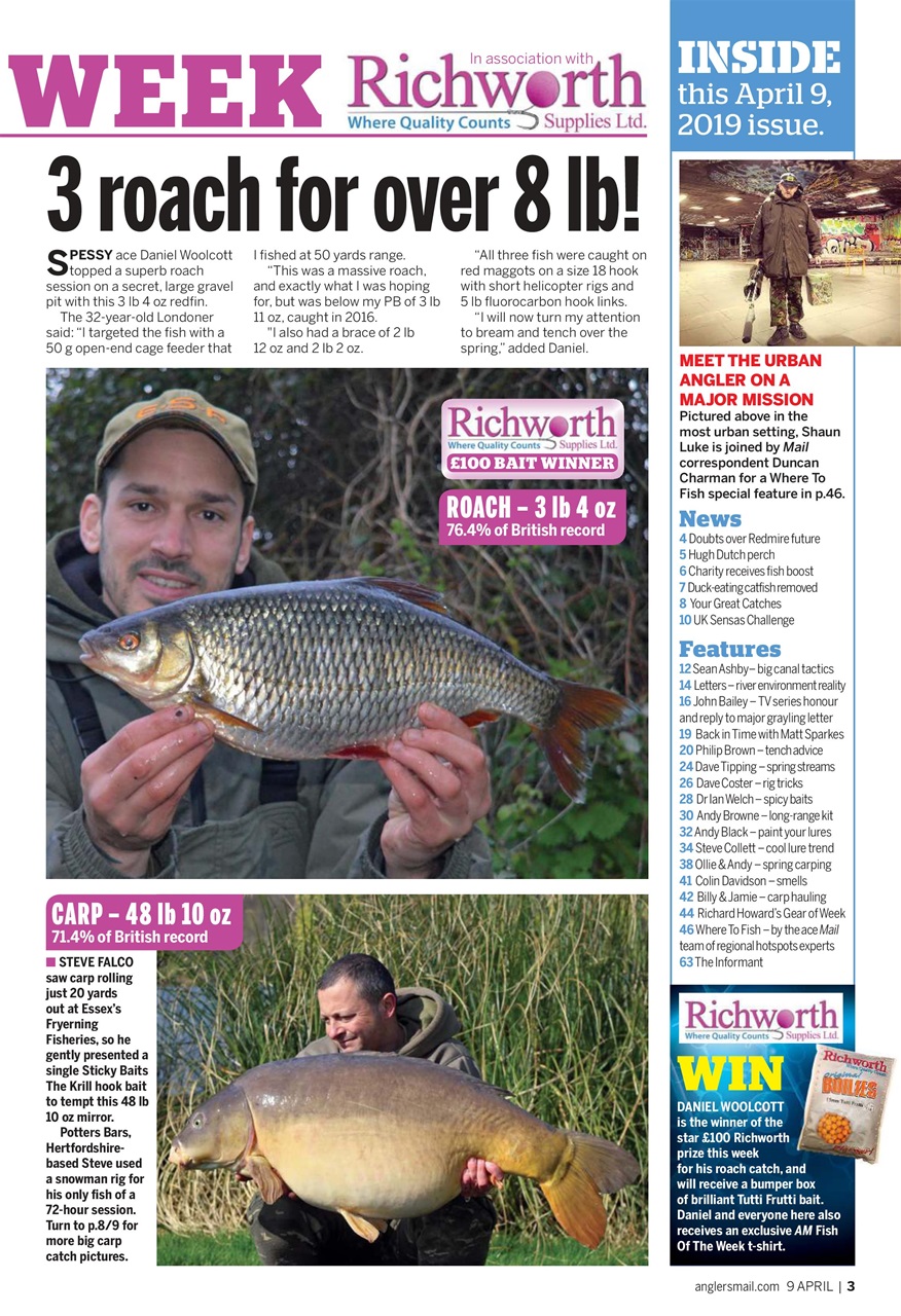 Anglers Mail Preview Pages