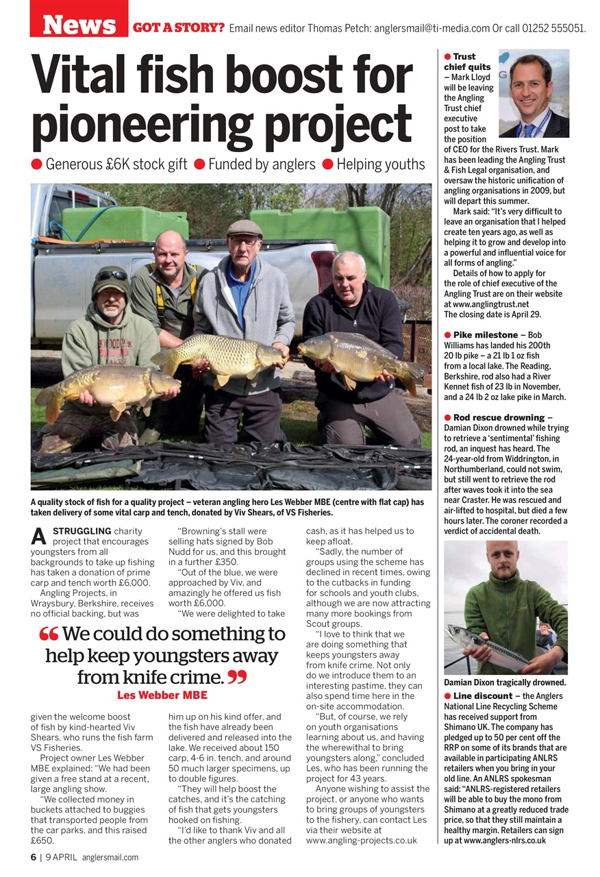 Anglers Mail Preview Pages