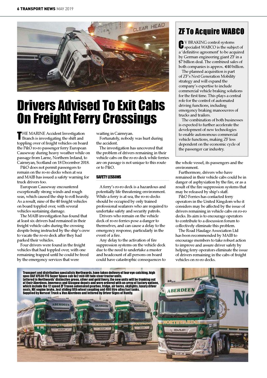Transport News Preview Pages