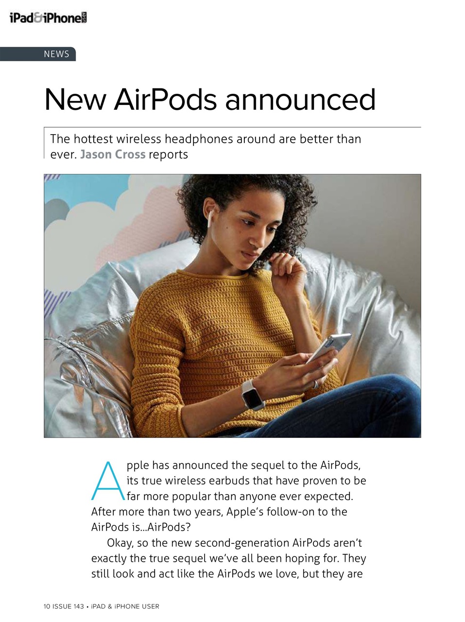 iPad and iPhone User Preview Pages