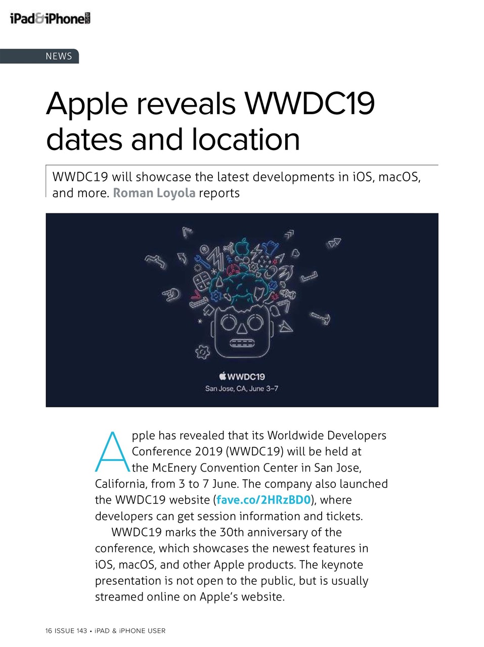 iPad and iPhone User Preview Pages