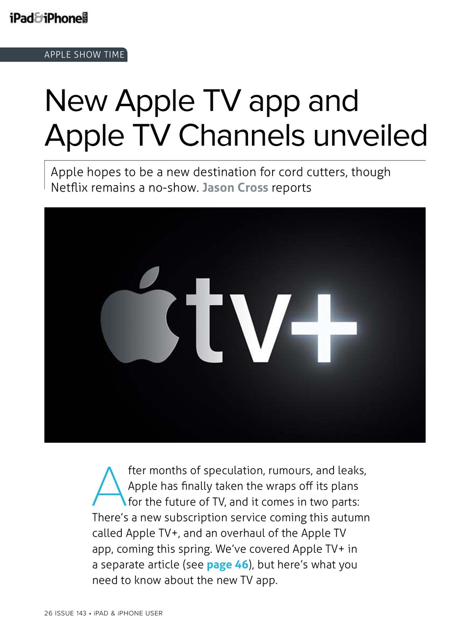 iPad and iPhone User Preview Pages