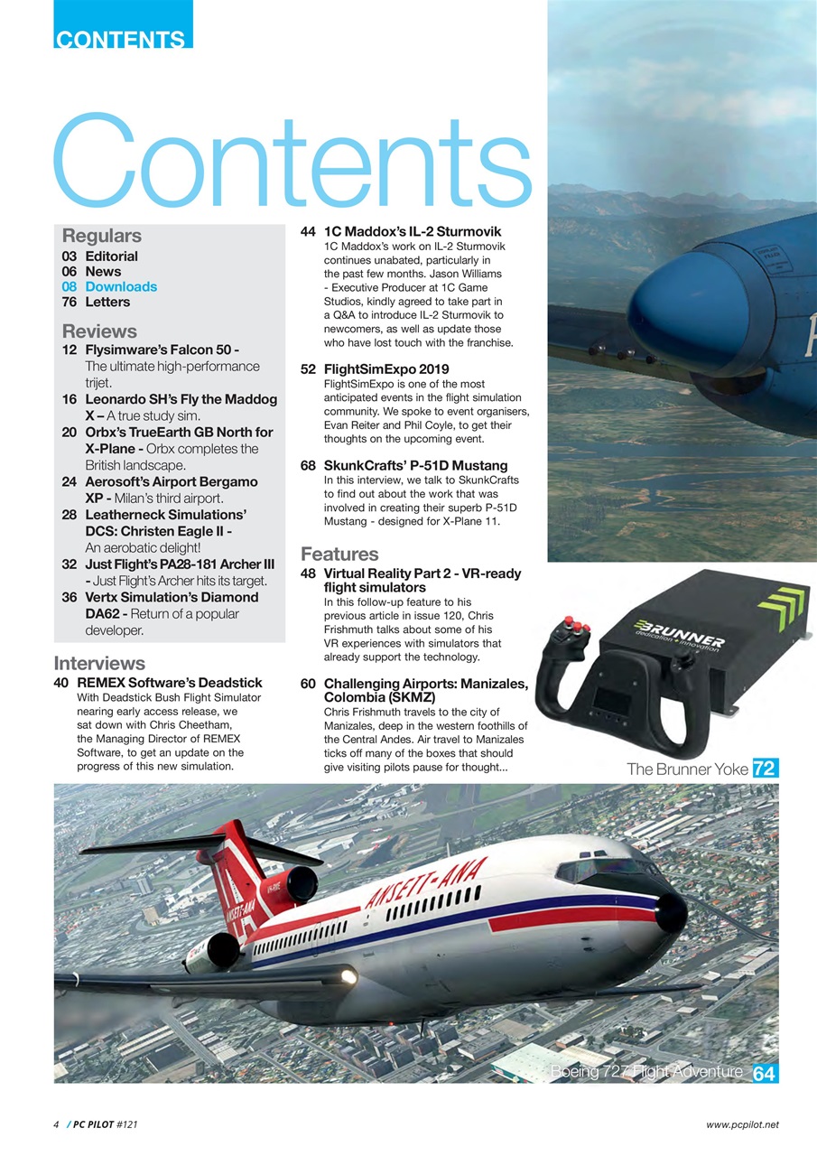 PC Pilot Preview Pages