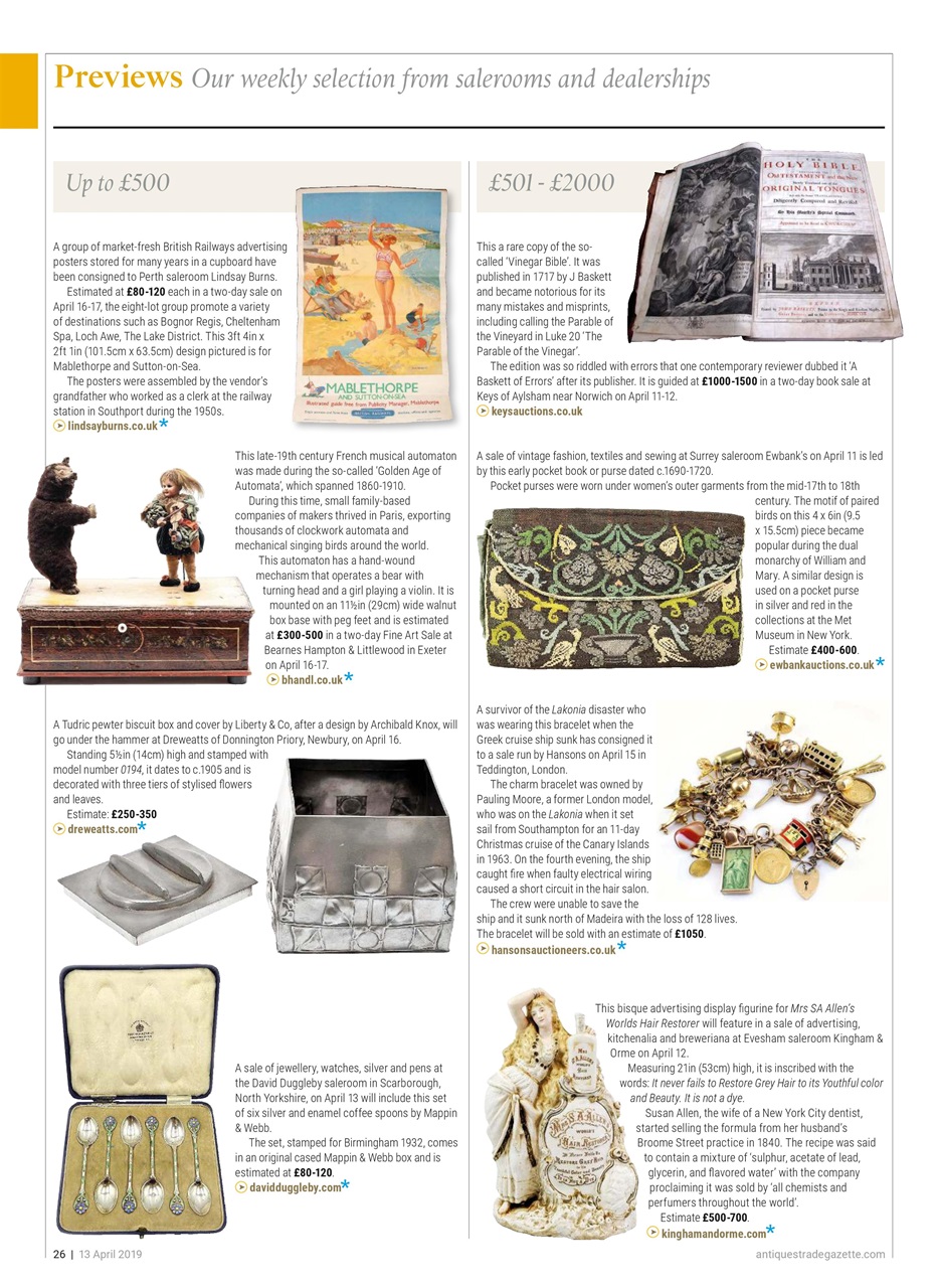 Antiques Trade Gazette Preview Pages