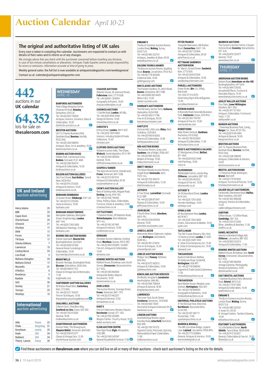 Antiques Trade Gazette Preview Pages