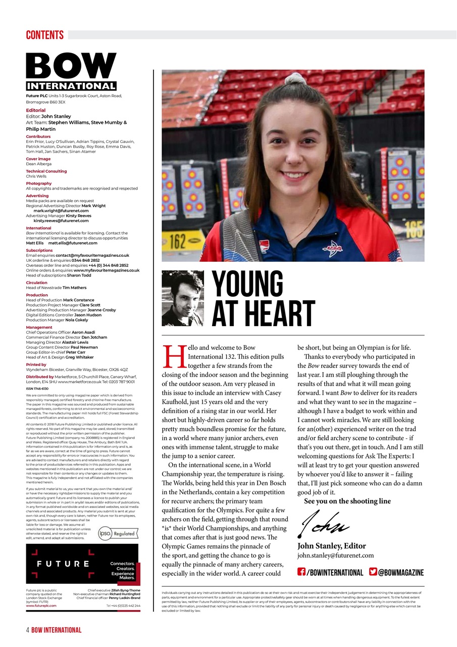 Bow International Preview Pages