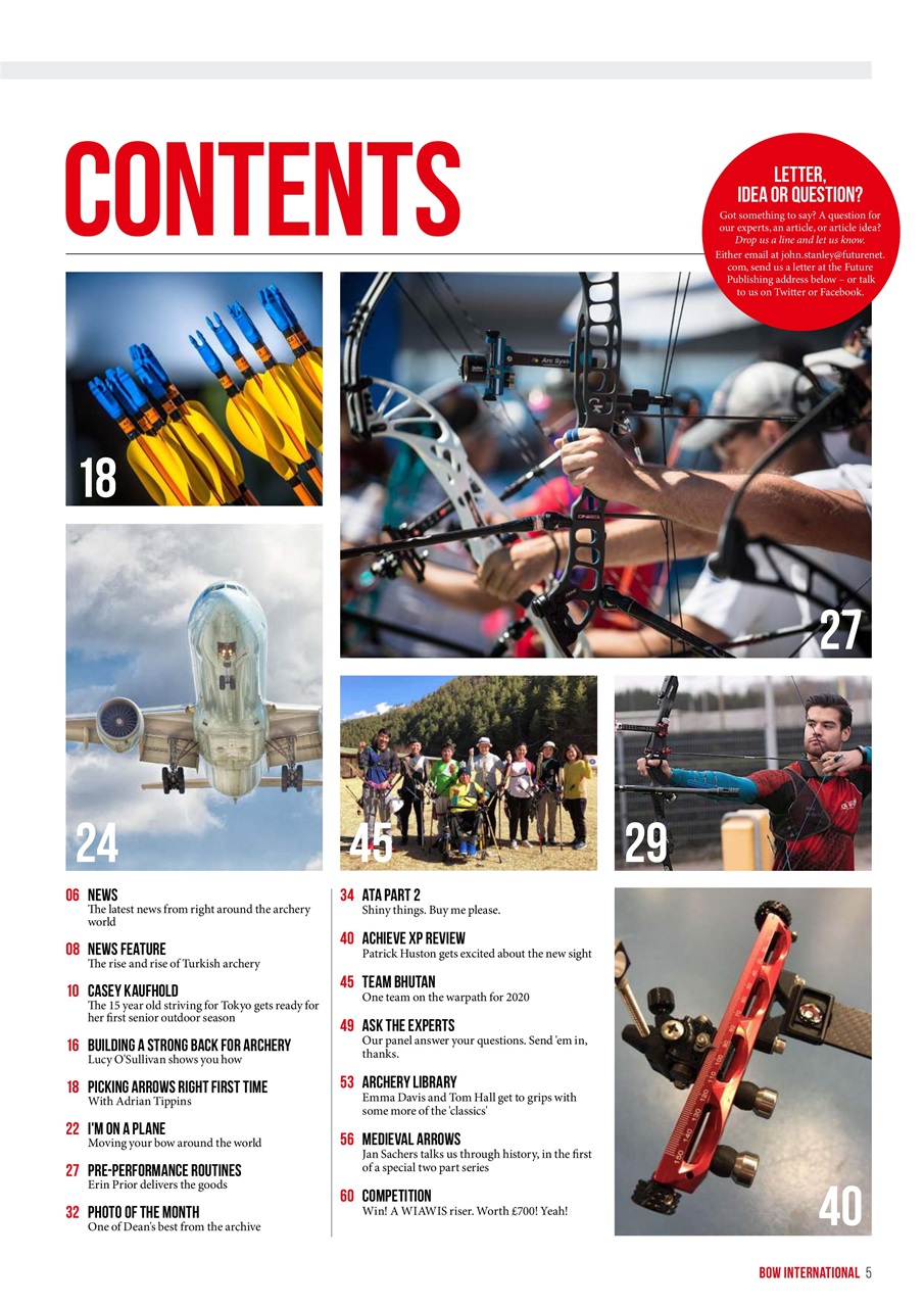 Bow International Preview Pages