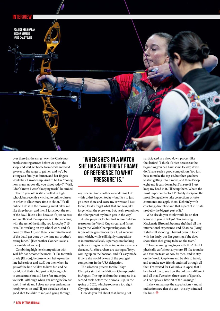 Bow International Preview Pages