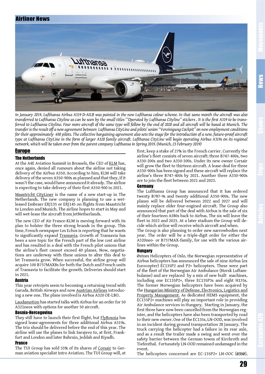 Scramble Magazine Preview Pages