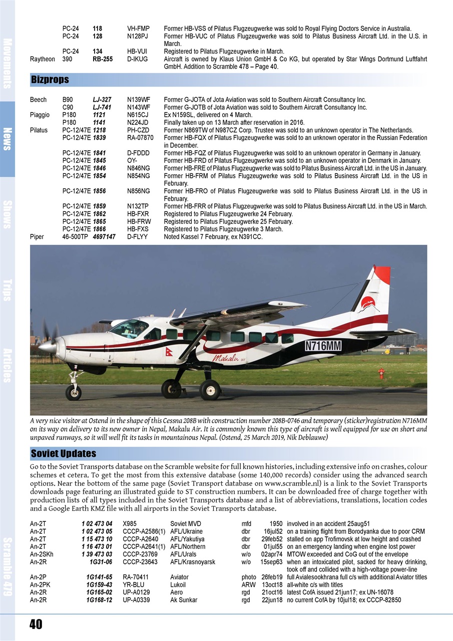 Scramble Magazine Preview Pages