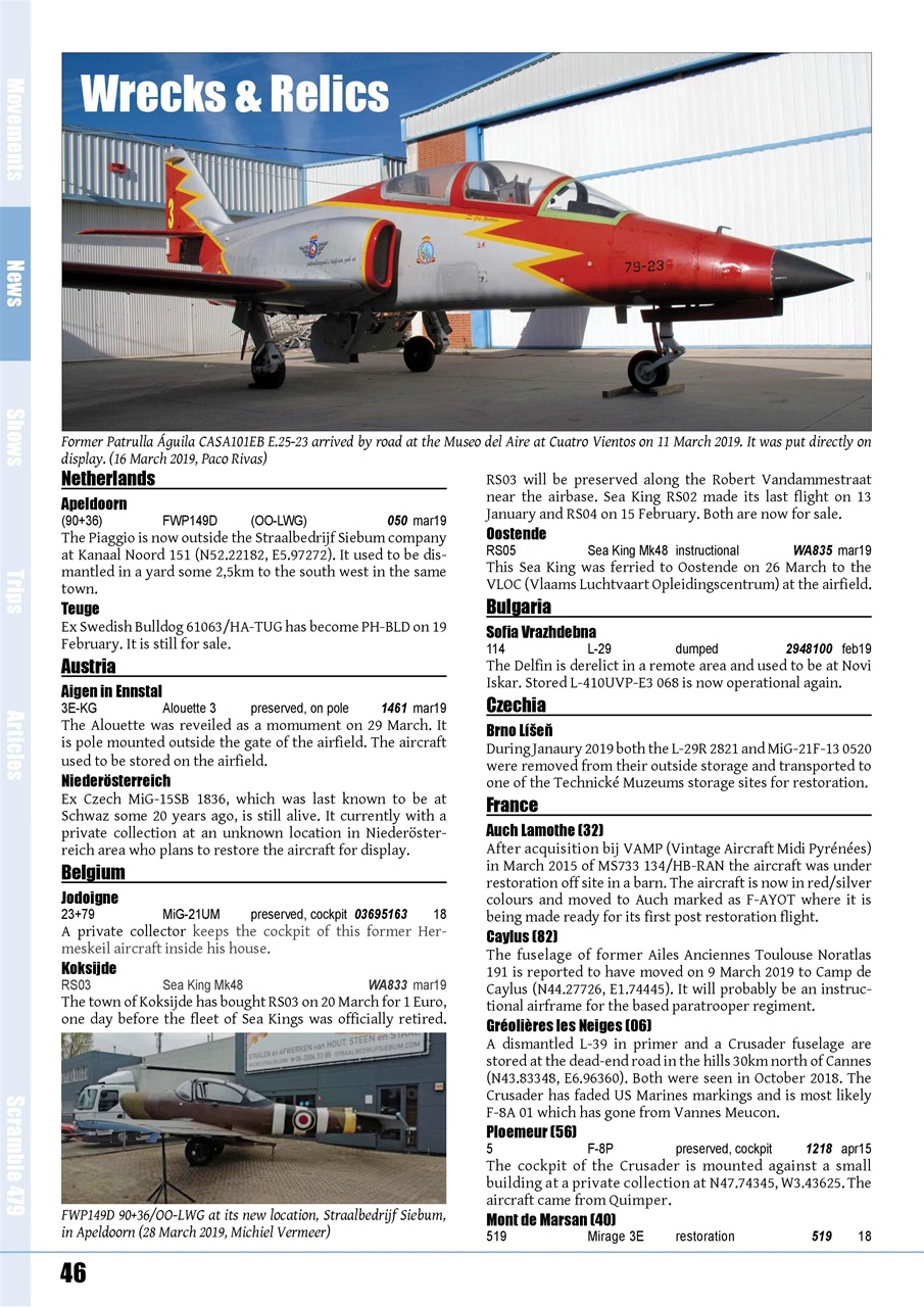 Scramble Magazine Preview Pages