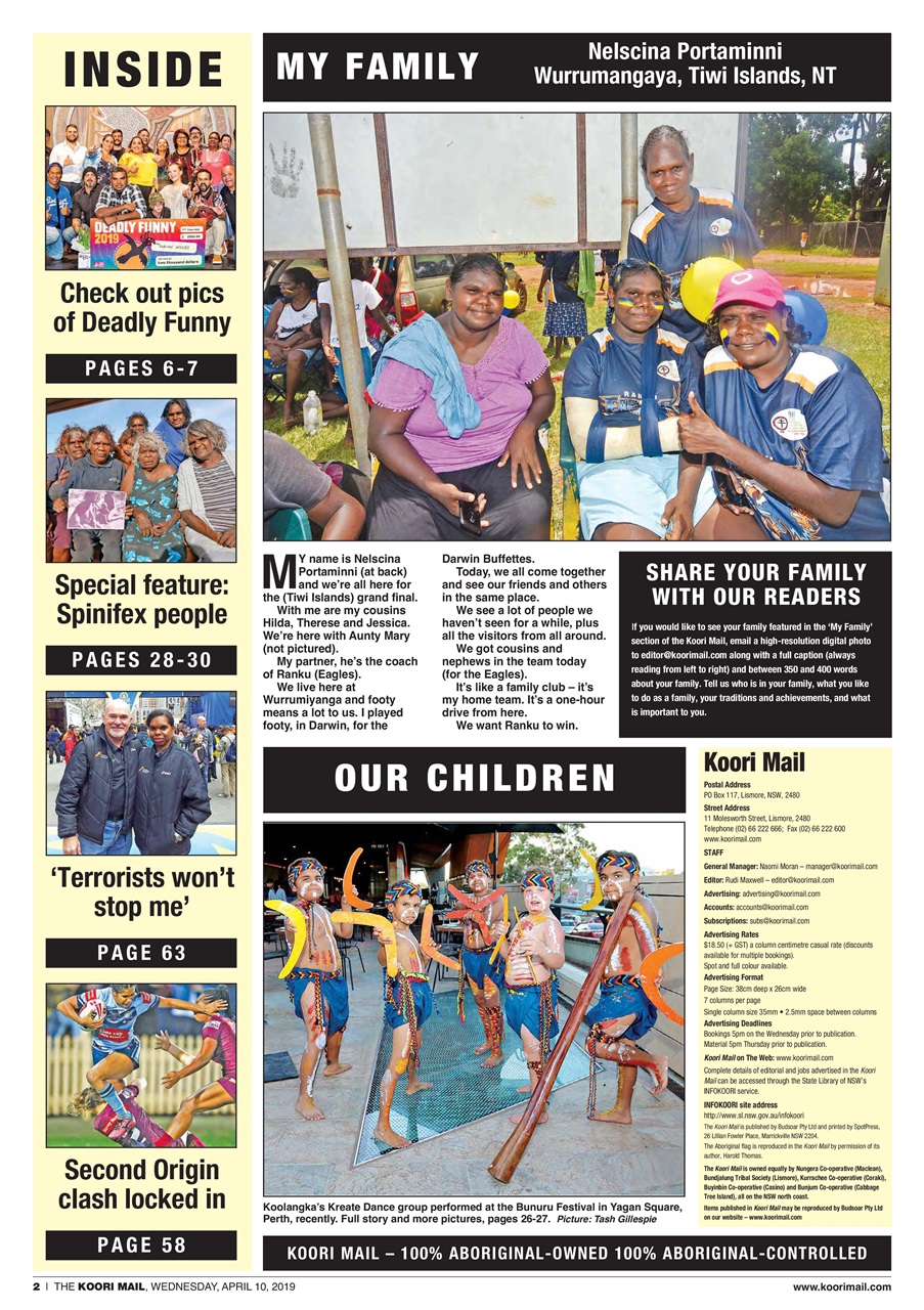Koori Mail Preview Pages