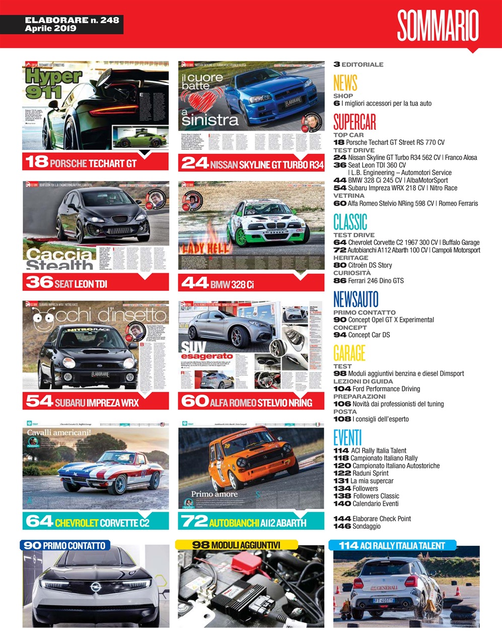 Elaborare GT Tuning Preview Pages