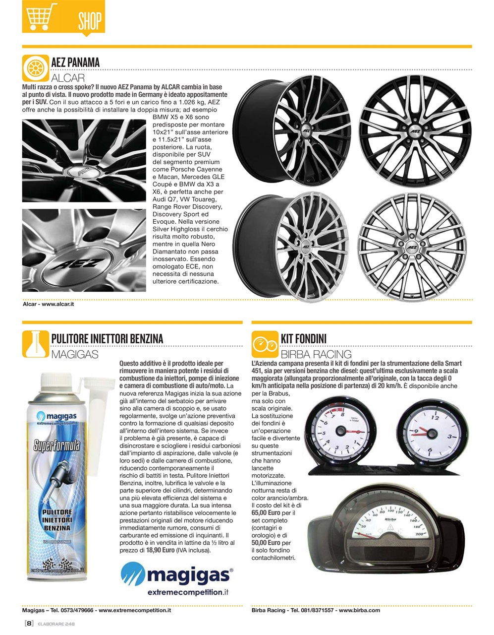 Elaborare GT Tuning Preview Pages