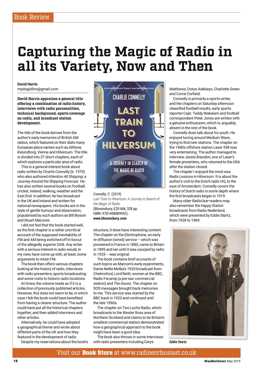 Radio User Preview Pages