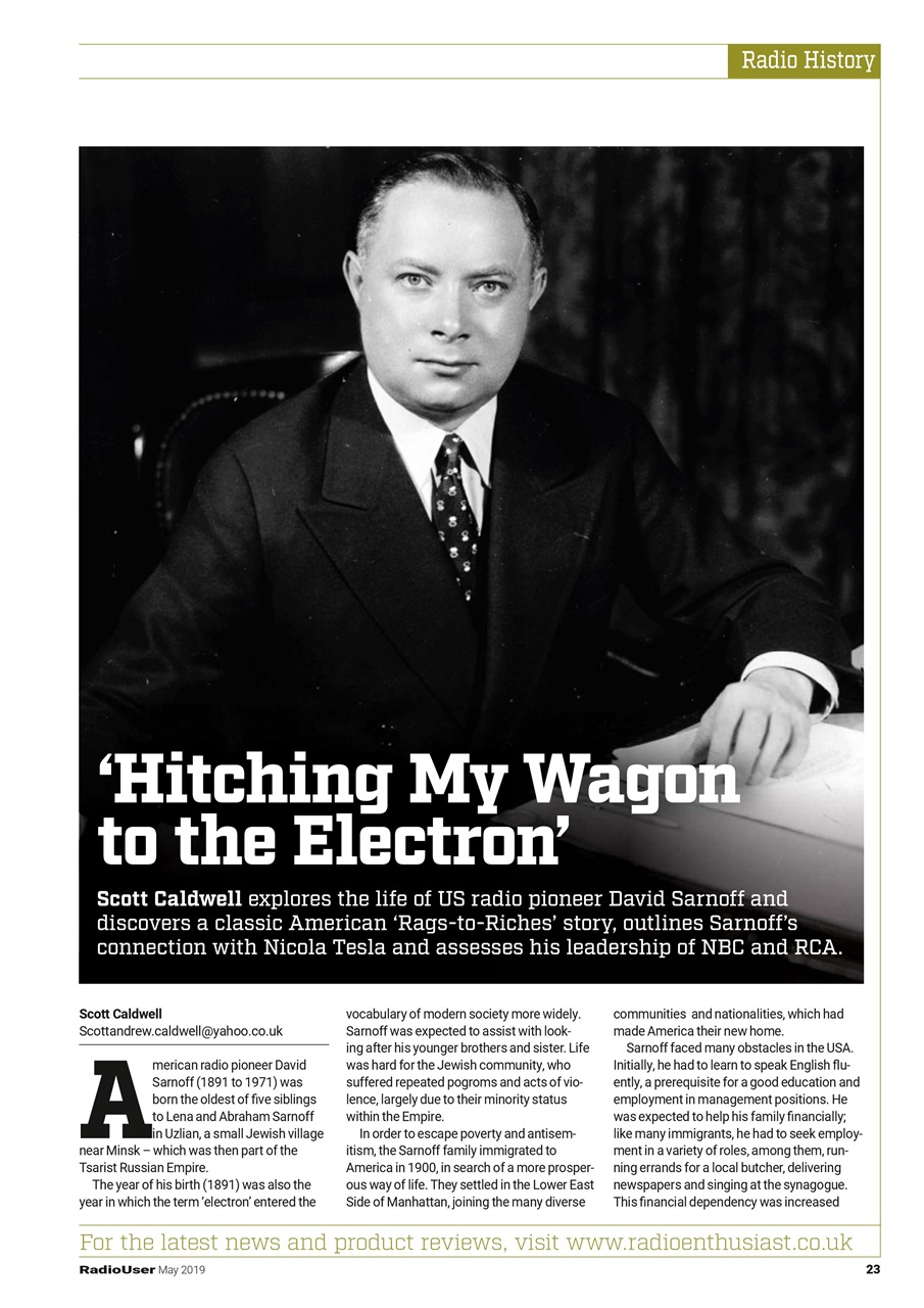 Radio User Preview Pages