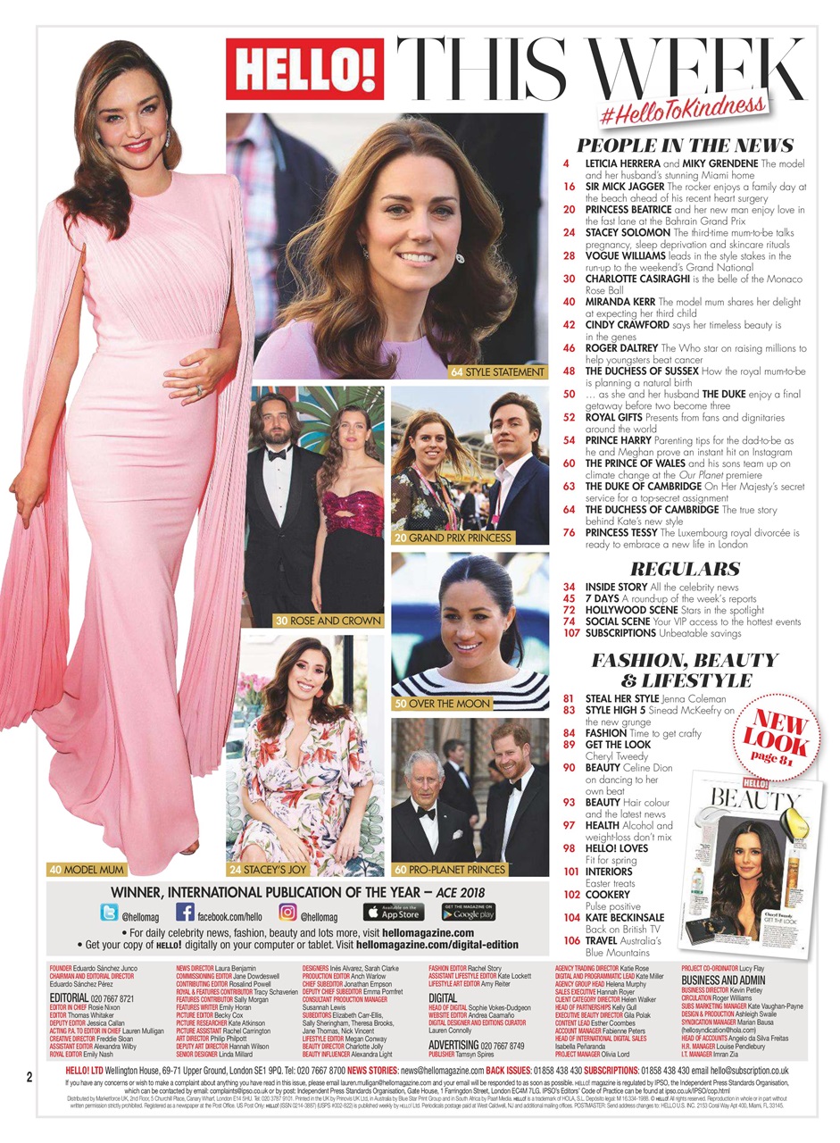 Hello! Magazine Preview Pages