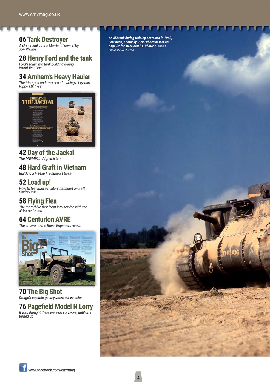 Classic Military Vehicle Preview Pages