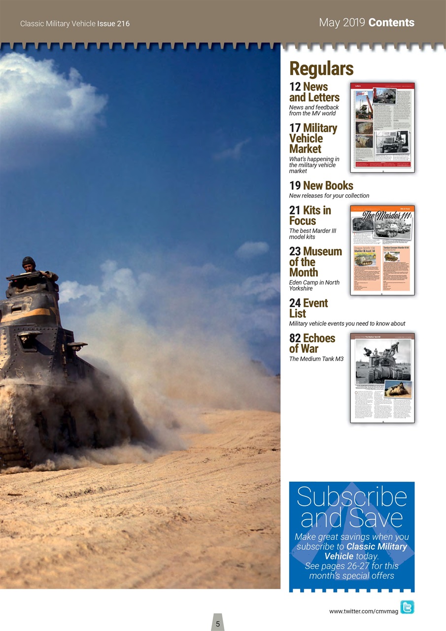 Classic Military Vehicle Preview Pages