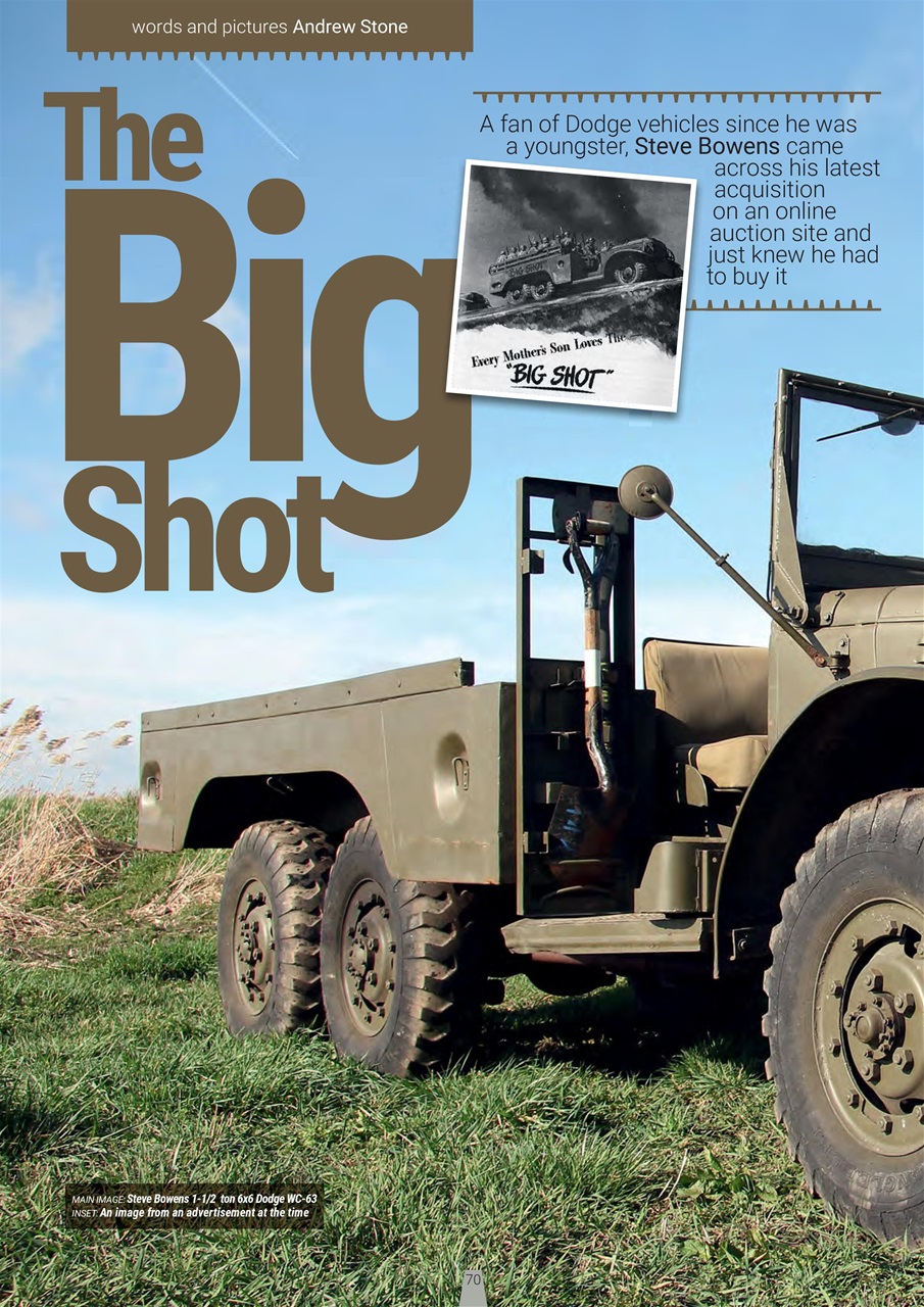 Classic Military Vehicle Preview Pages