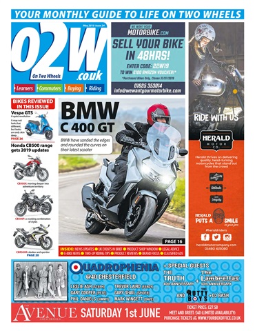 On Two Wheels May 2019 issue On Two Wheels May 2019