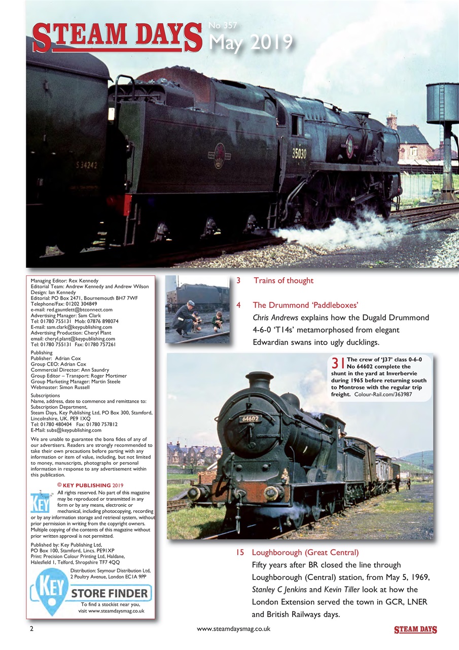 Steam Days Preview Pages