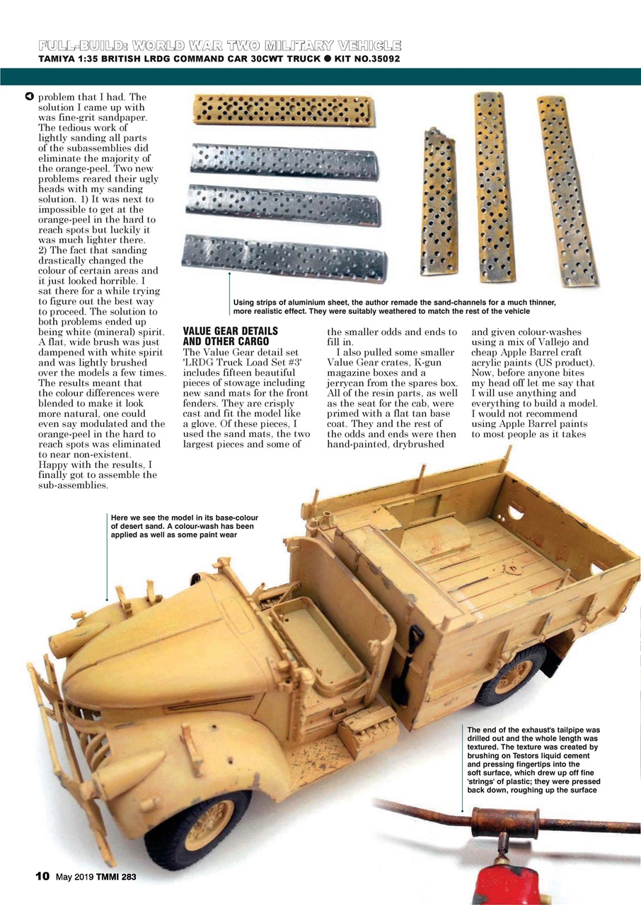 Tamiya Model Magazine Preview Pages