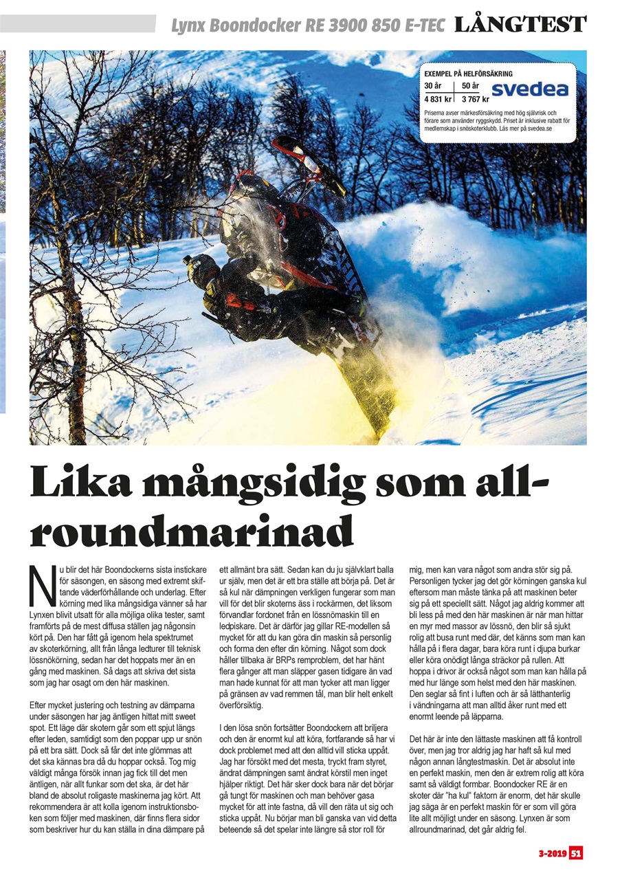 Tidningen Snöskoter Preview Pages