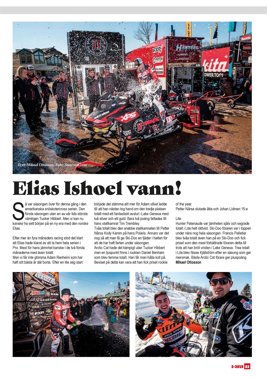 Tidningen Snöskoter Preview Pages