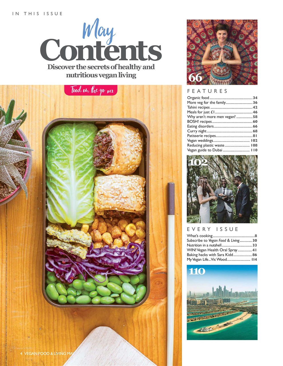 Vegan Food & Living Magazine Preview Pages