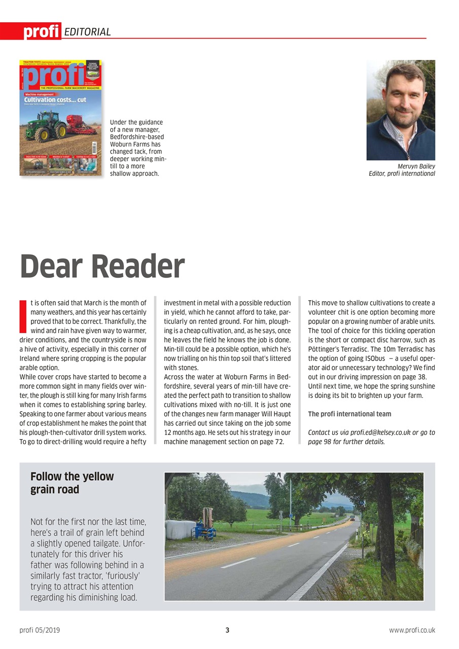 Profi International Preview Pages