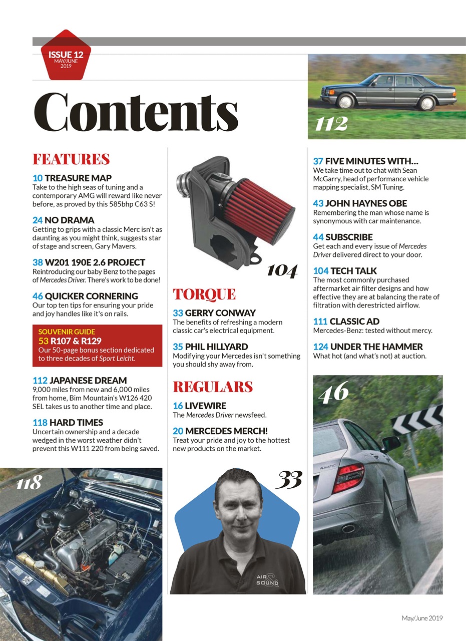 Mercedes Driver Magazine Preview Pages