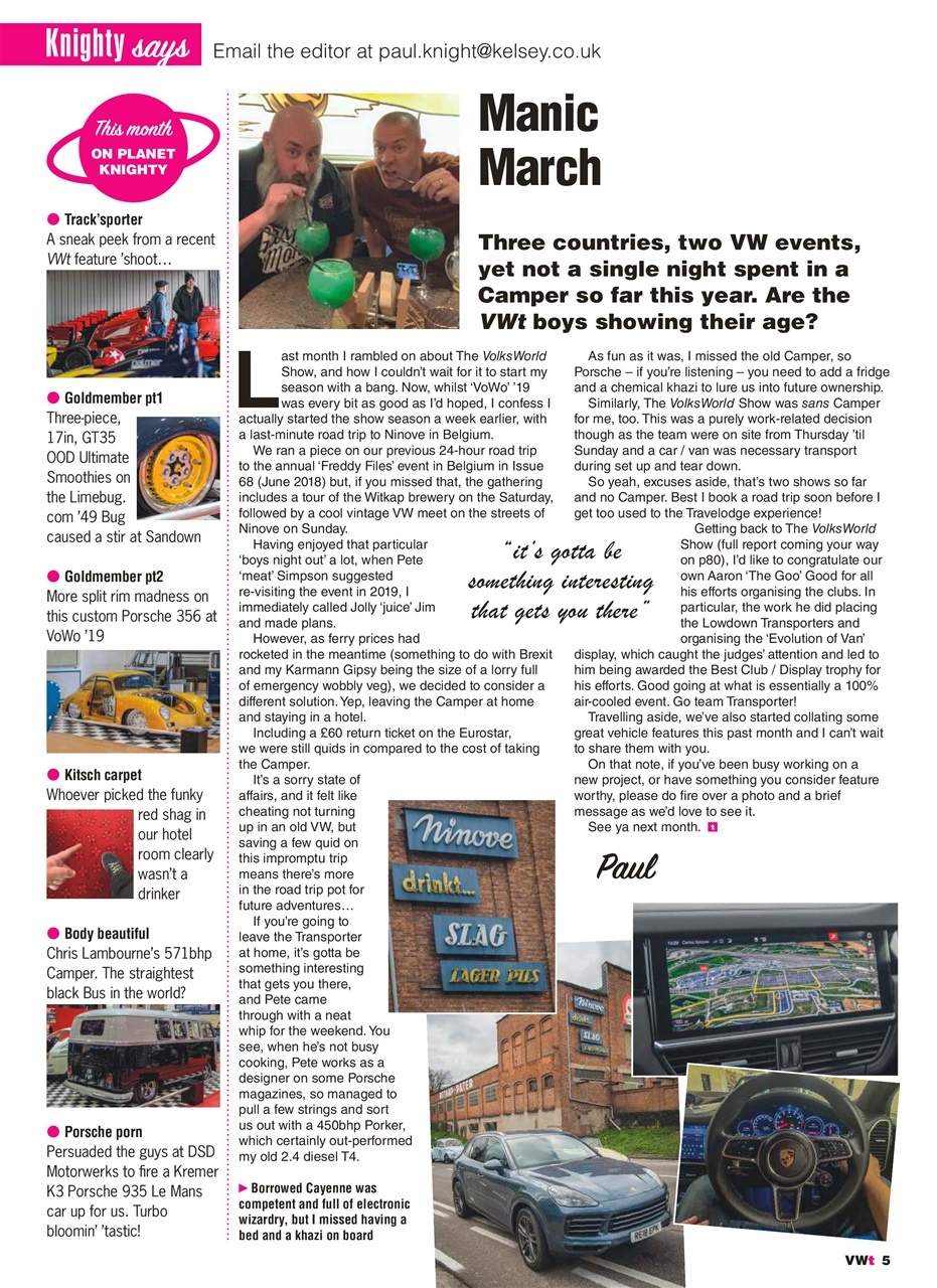 VWt Magazine Preview Pages