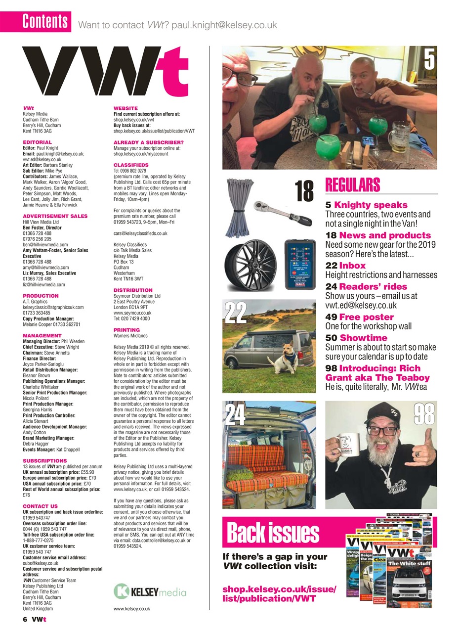 VWt Magazine Preview Pages