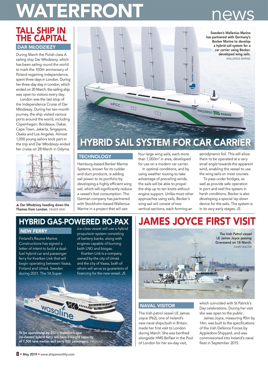 Ships Monthly Preview Pages