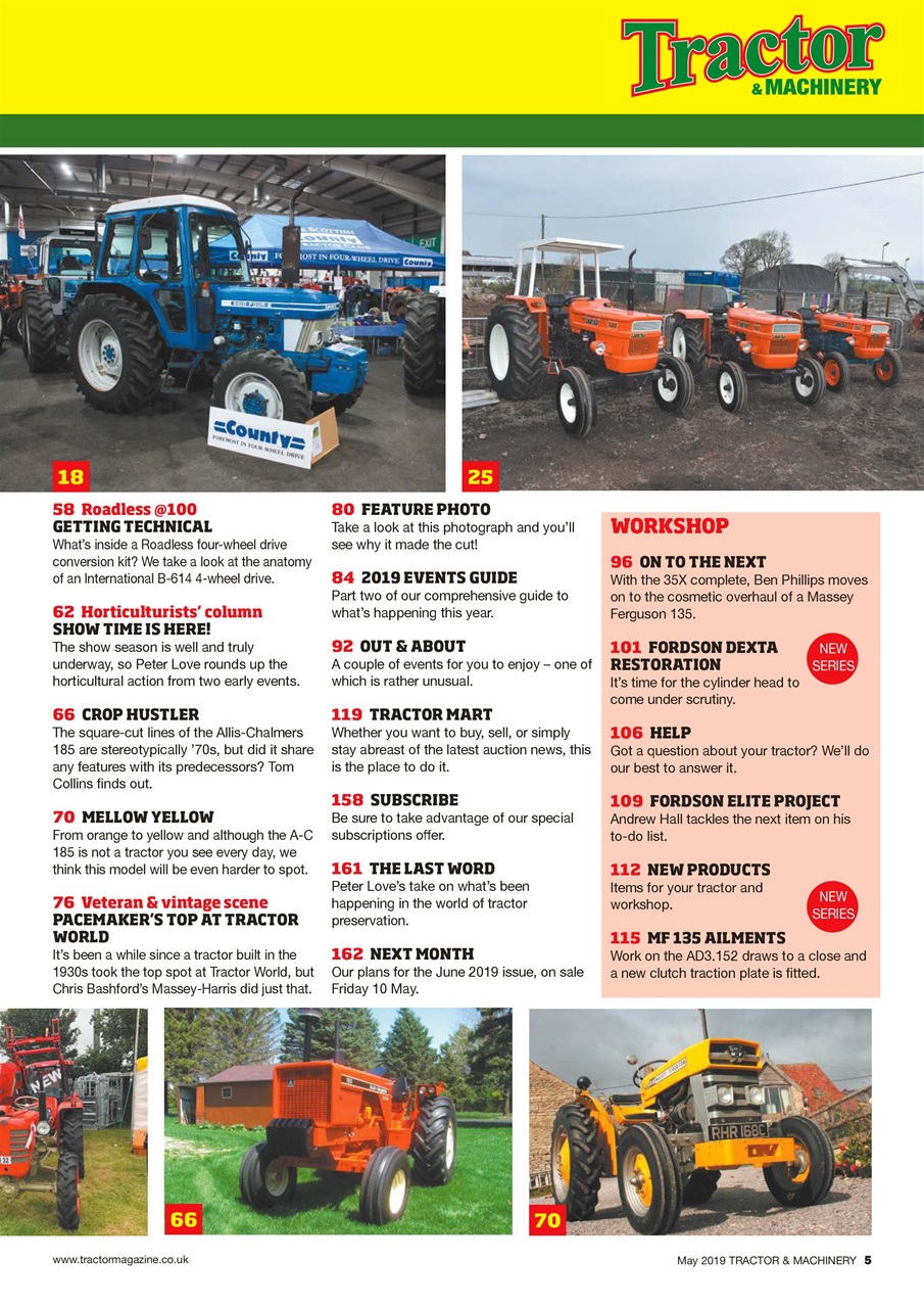 Tractor & Machinery Preview Pages