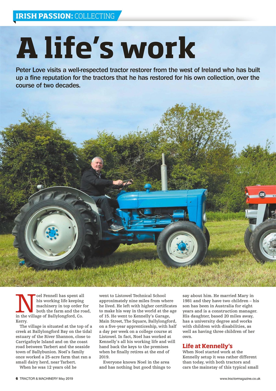 Tractor & Machinery Preview Pages