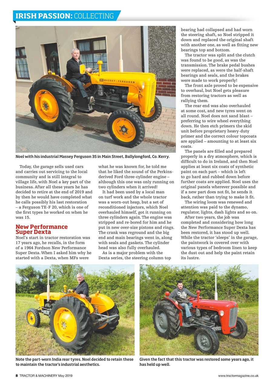 Tractor & Machinery Preview Pages