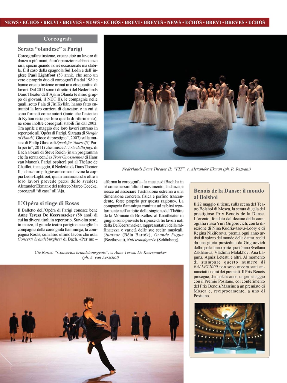 BALLET2000 Edizione Italia Preview Pages