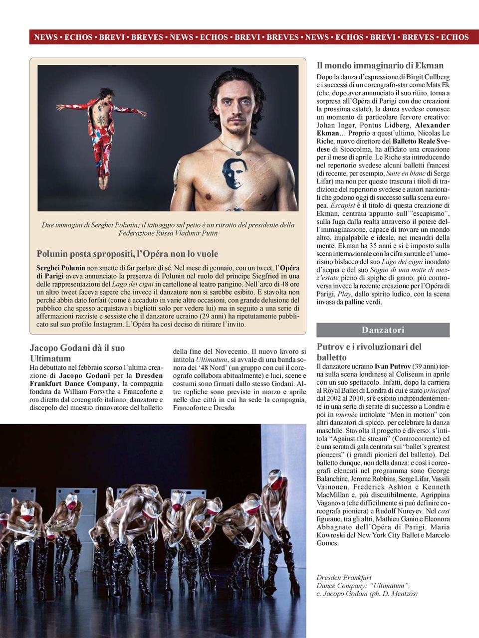 BALLET2000 Edizione Italia Preview Pages
