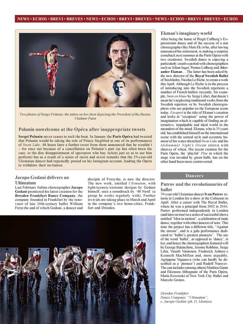 BALLET2000 English Edition Preview Pages