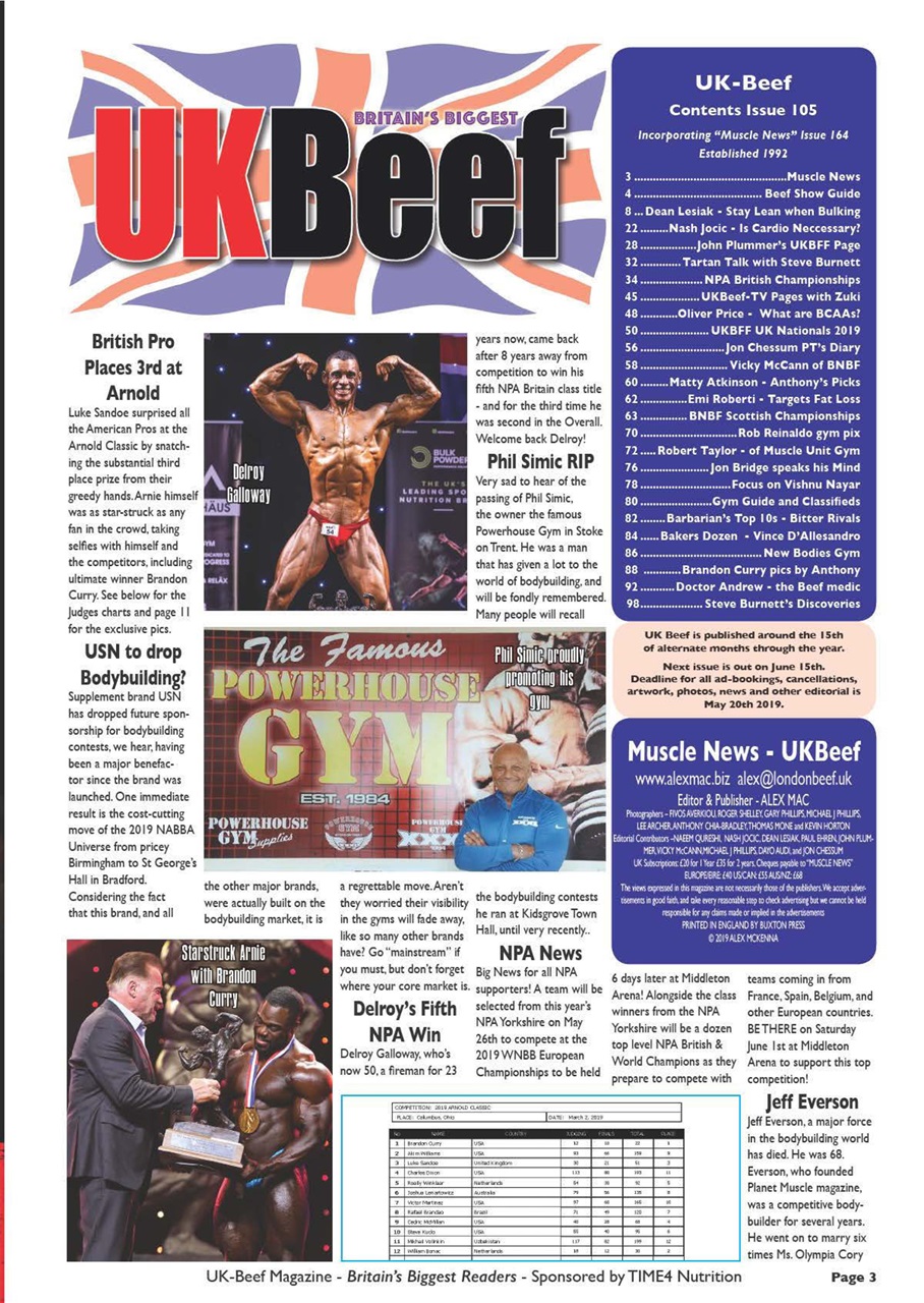 UK Beef Magazine Preview Pages