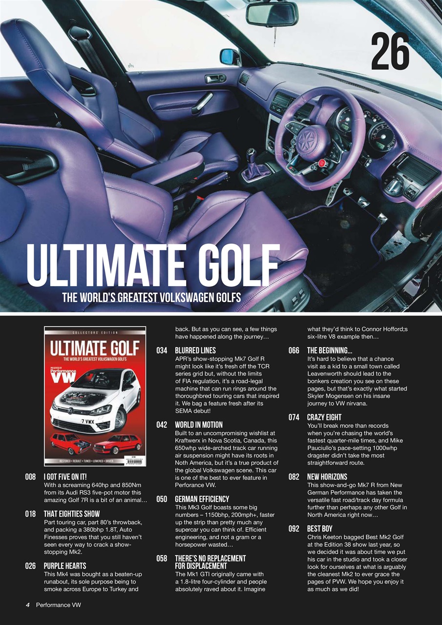 Performance VW Preview Pages