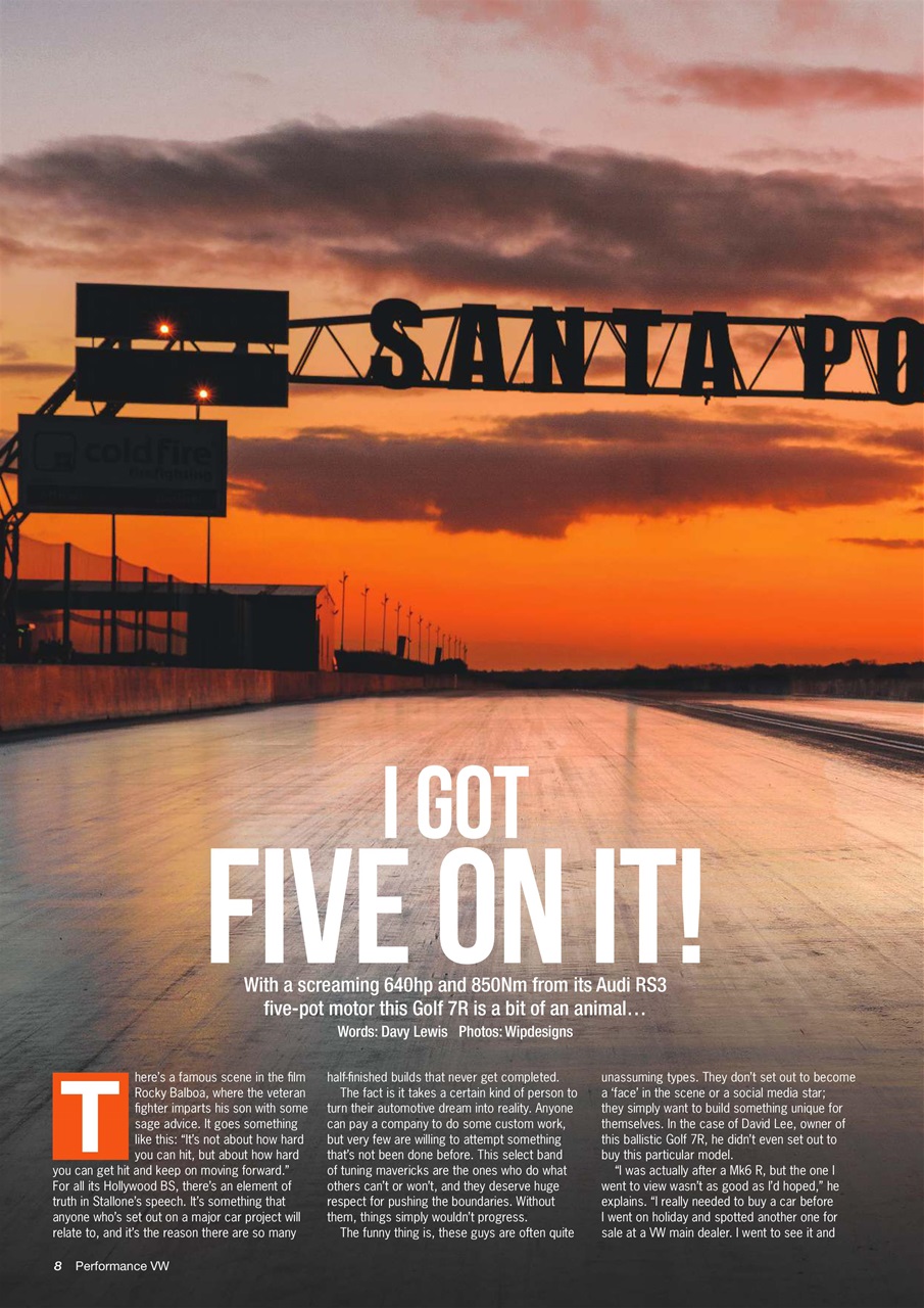 Performance VW Preview Pages