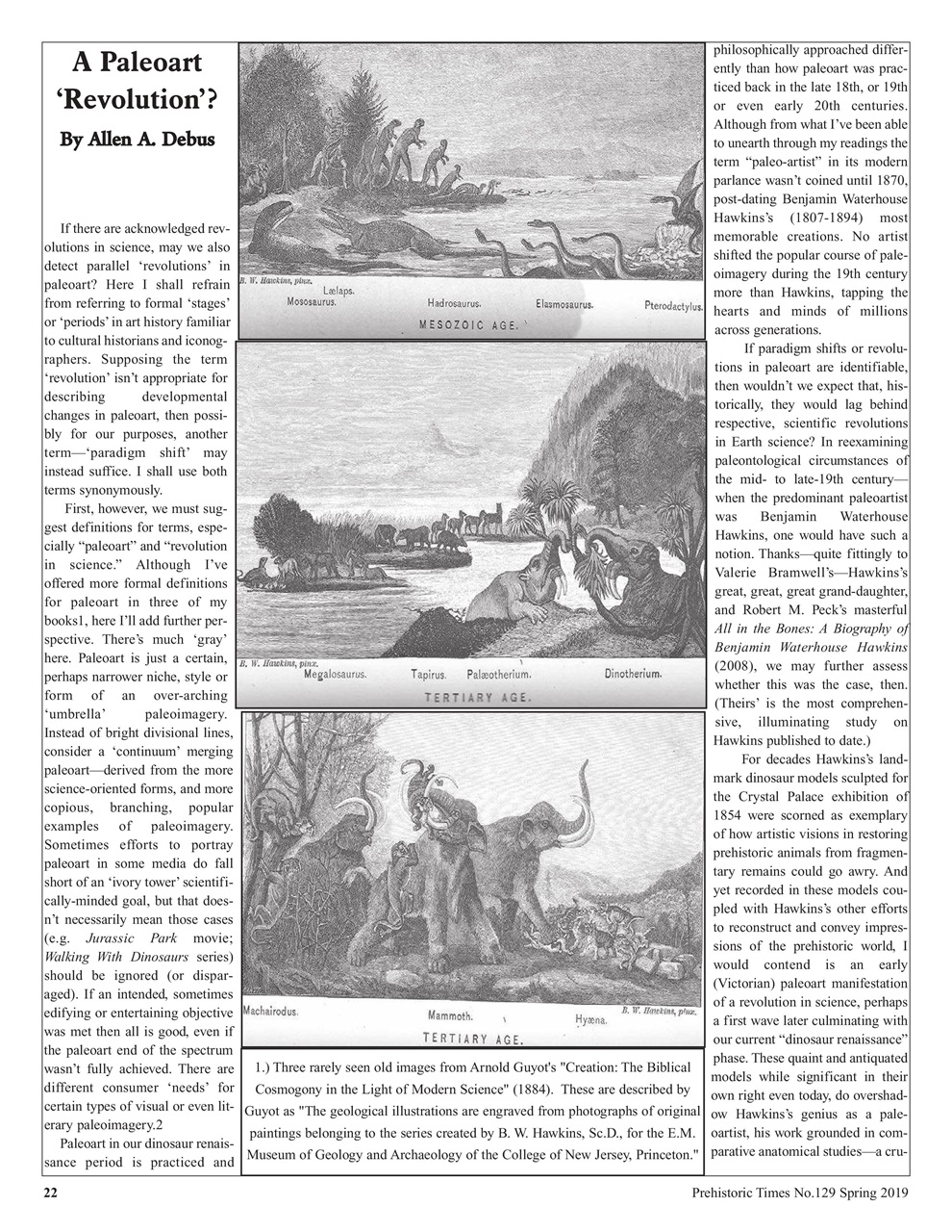 Prehistoric Times Preview Pages