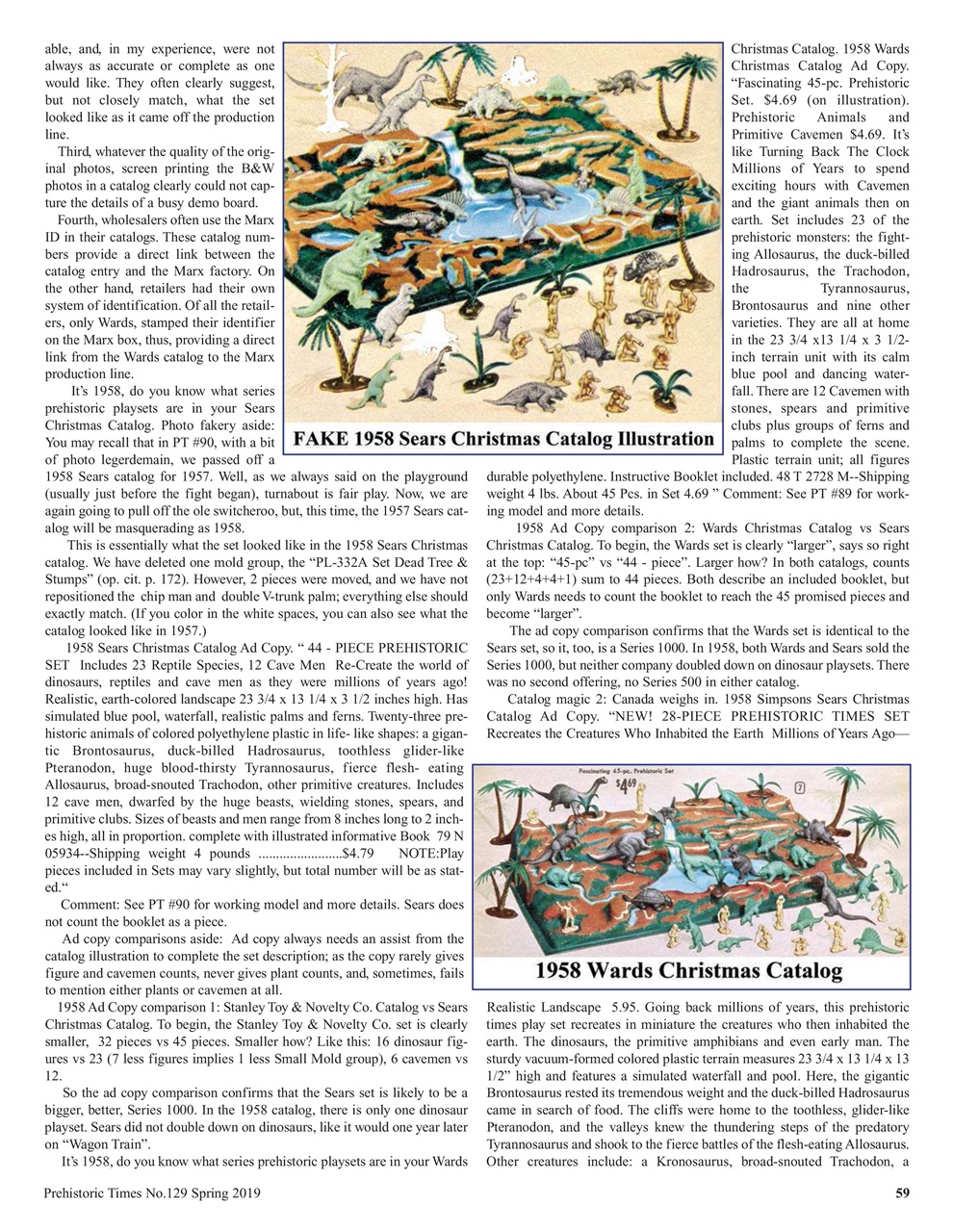 Prehistoric Times Preview Pages